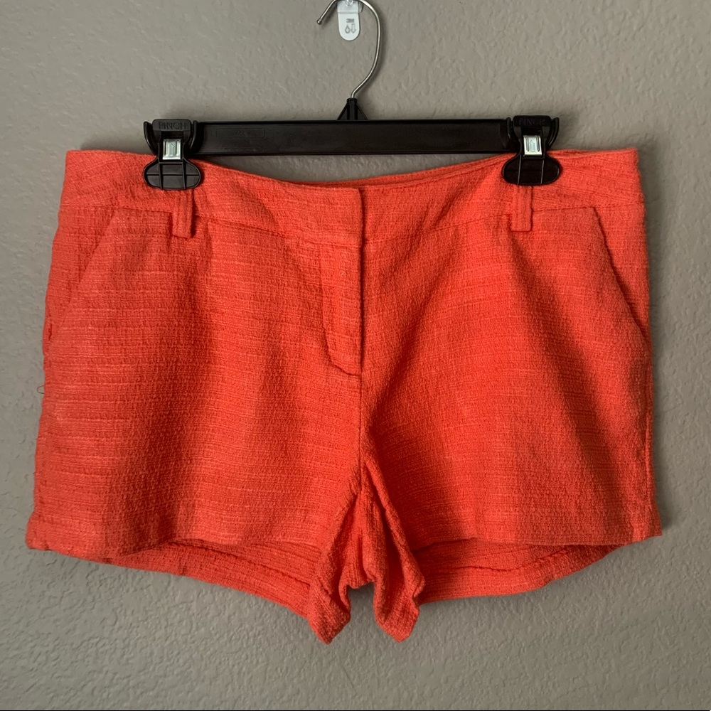Mossimo Orange Dressy Shorts - Size 10
